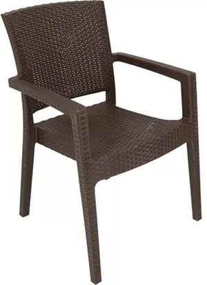 Zeus Plastik Rattan Sandalye