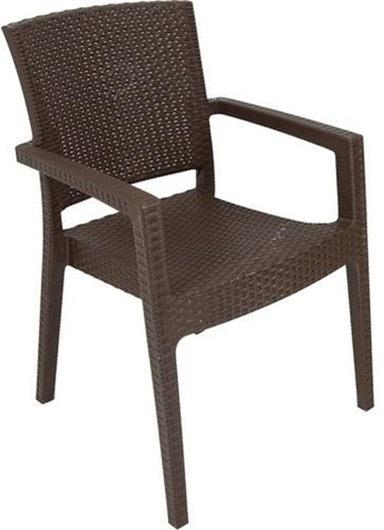 Zeus Plastik Rattan Sandalye
