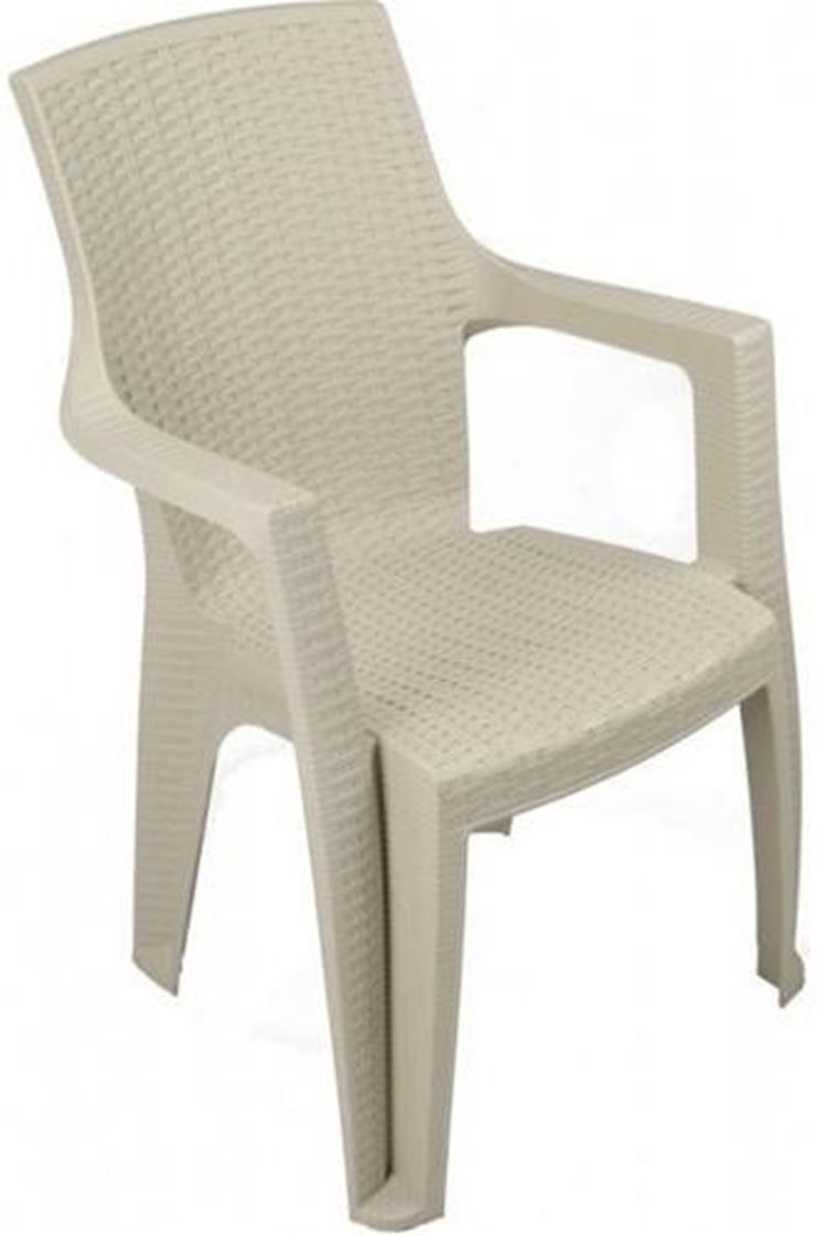 Nibras Plastik Rattan Sandalye