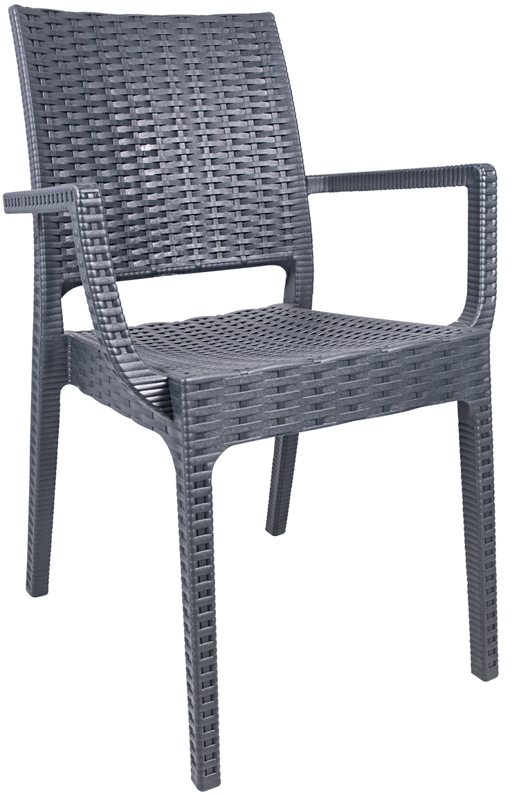 Elit Rattan Plastik Sandalye