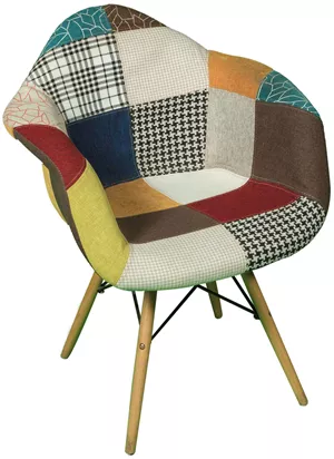 Kollu Patchwork Sandalye